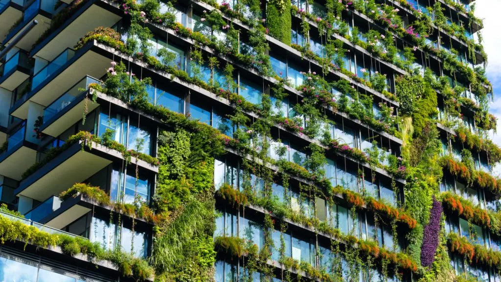 Green building practices - One Central Park in Sydney Australia