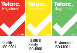 Graphic with Telarc qualifications