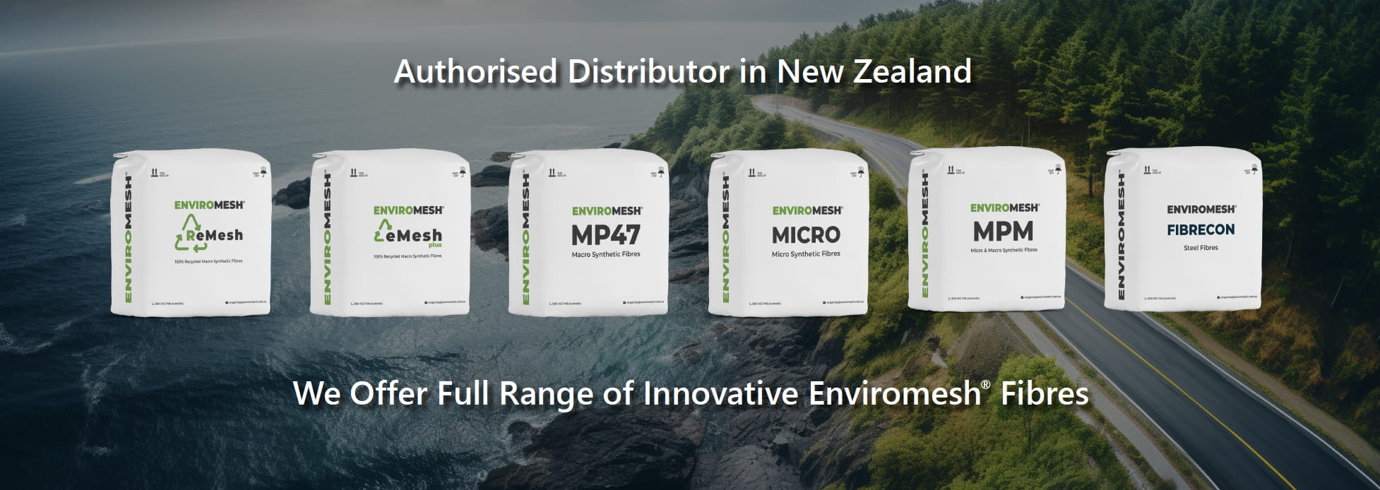 image containing a range of enviromesh fibres